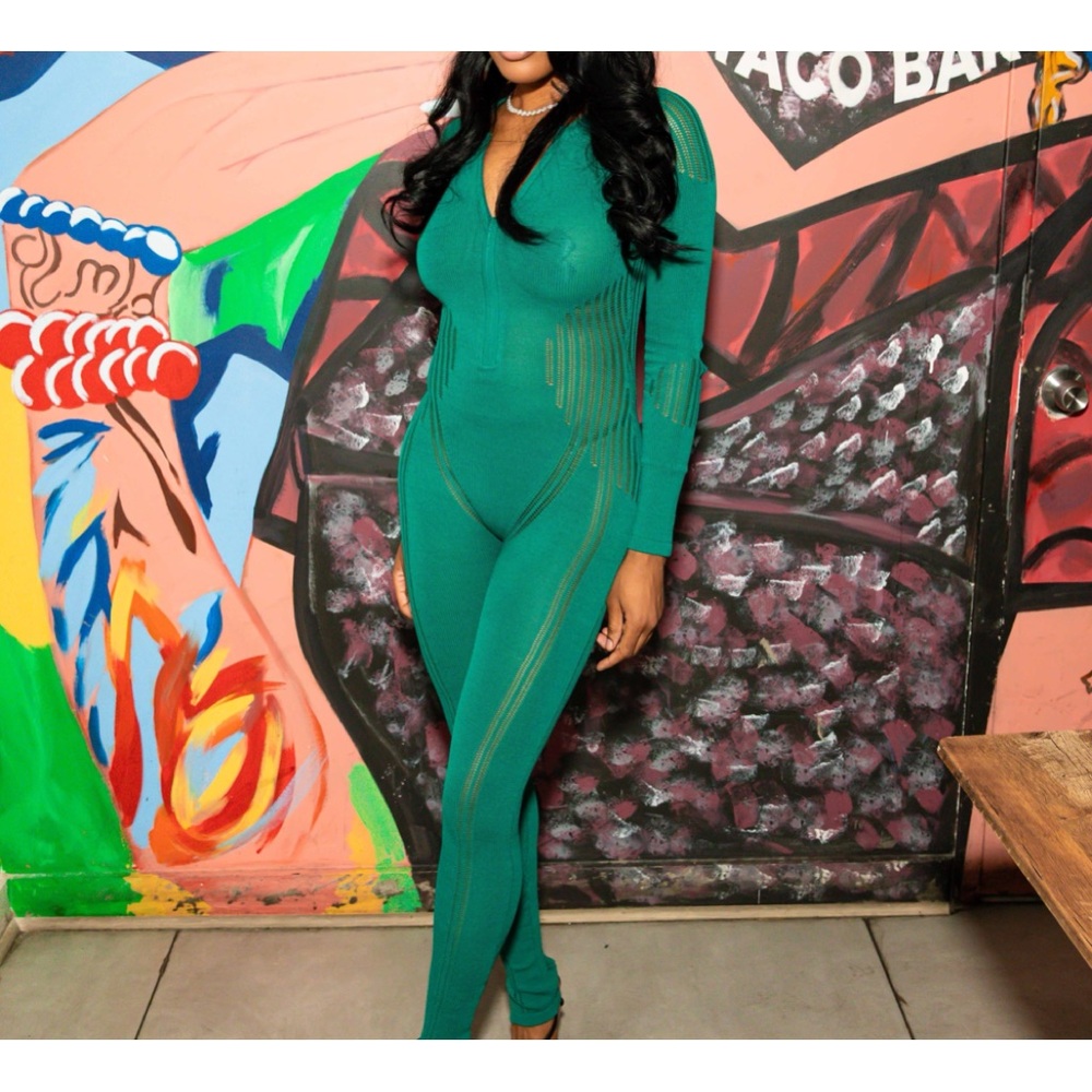 Maniere De Vior knitted jumpsuit